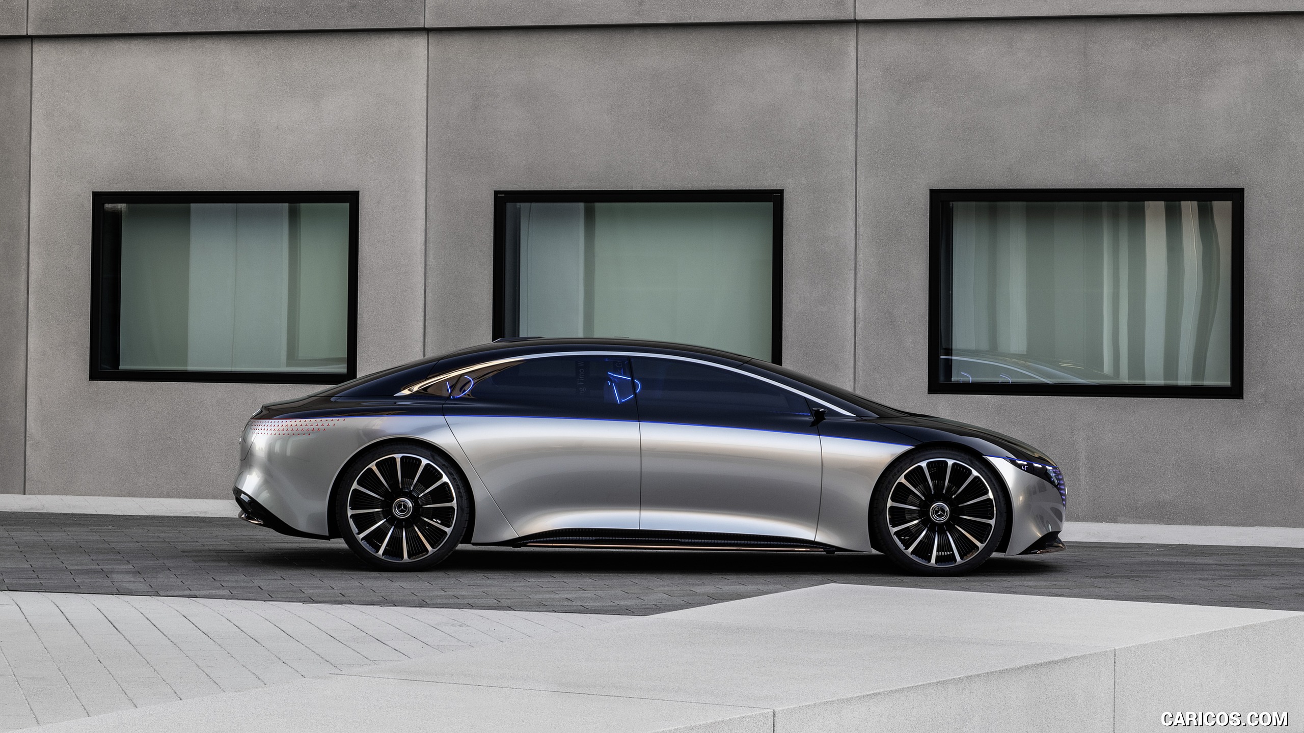 2019 Mercedes-Benz Vision EQS Concept - Side, #8 of 58
