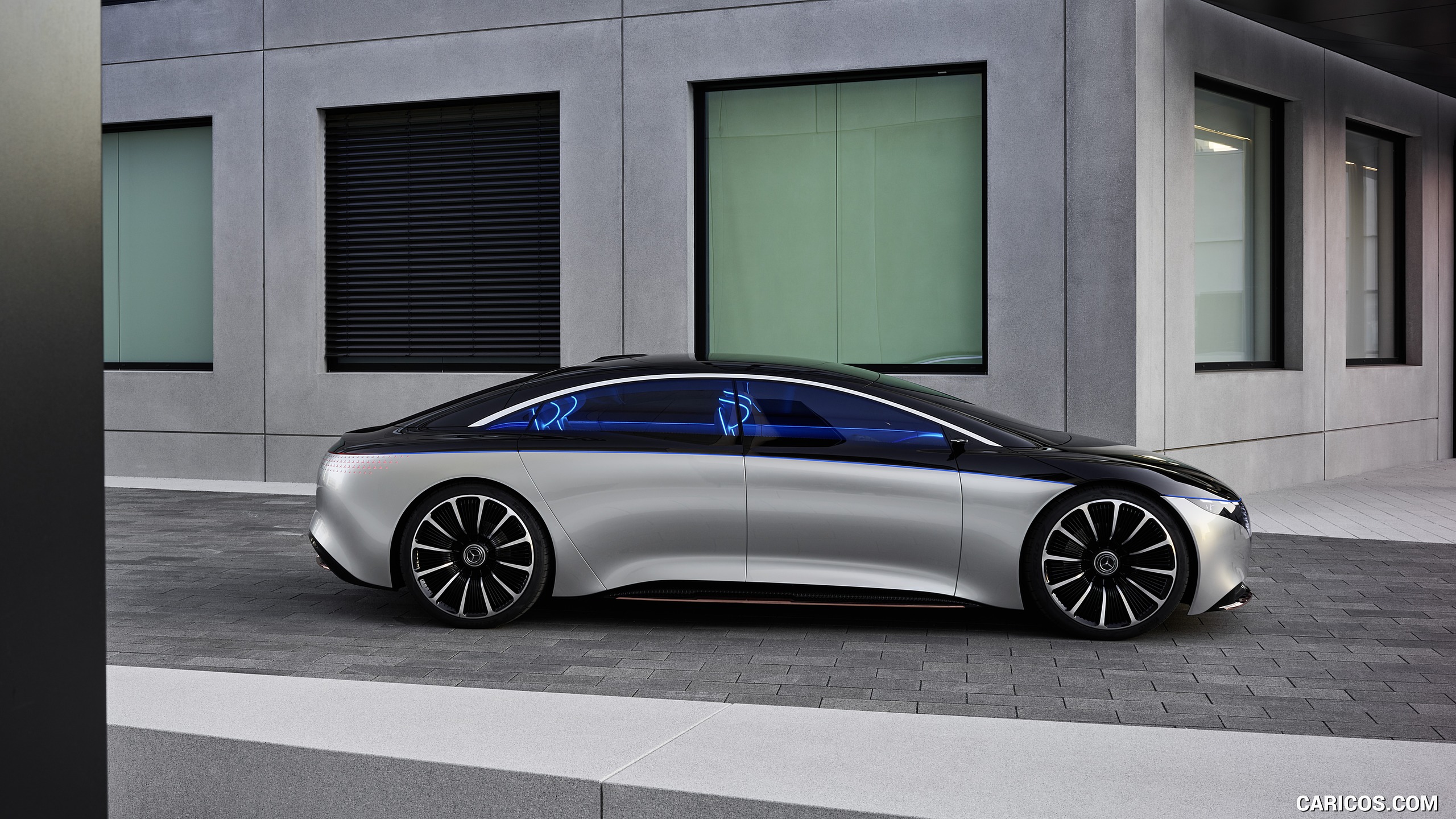 2019 Mercedes-Benz Vision EQS Concept - Side, #12 of 58