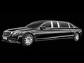 2019 Mercedes-Maybach S 650 Pullman (Color: Obsidian Black) - Front Three-Quarter