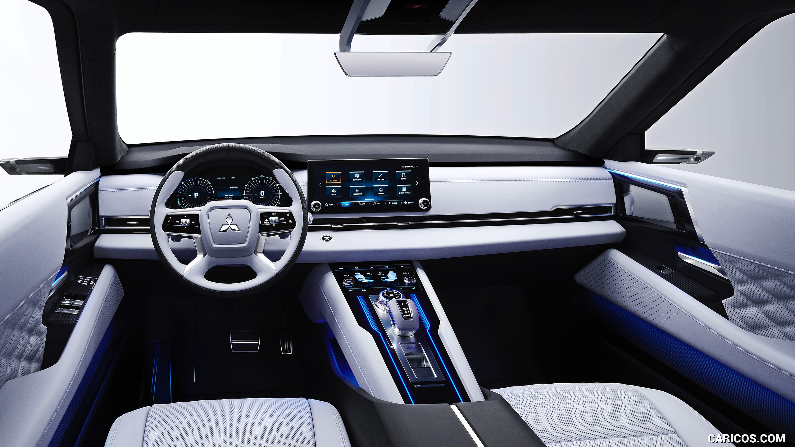 2019 Mitsubishi Engelberg Tourer Concept - Interior, Cockpit, #18 of 23