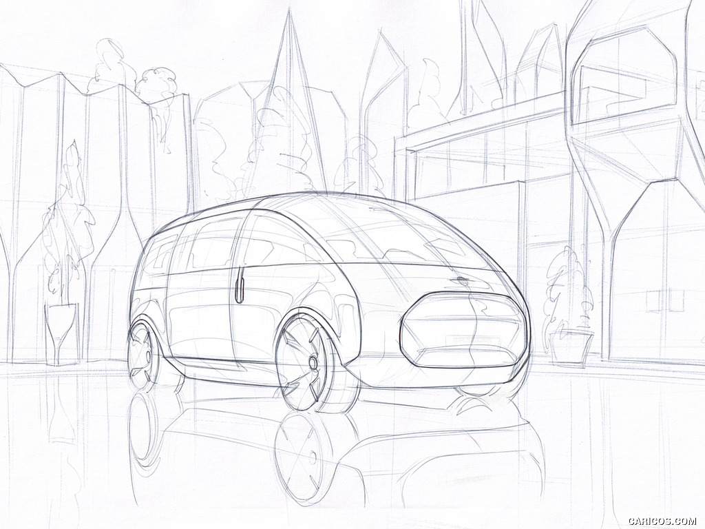 2020 MINI Urbanaut Concept - Design Sketch