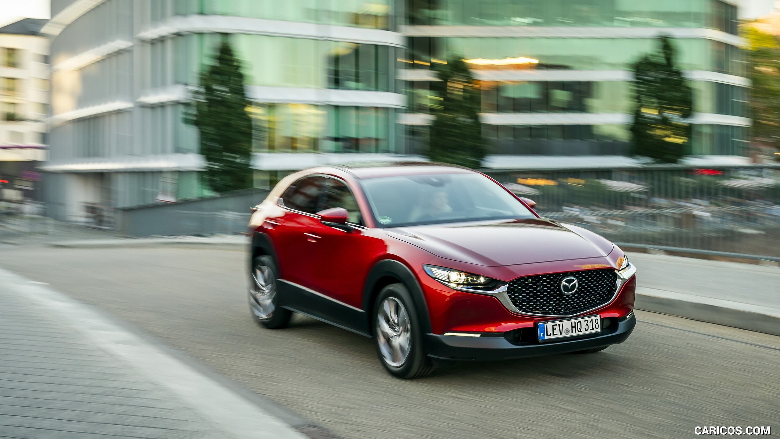2020 Mazda CX-30 (Color: Soul Red Crystal) - Front Three-Quarter, #53 of 226