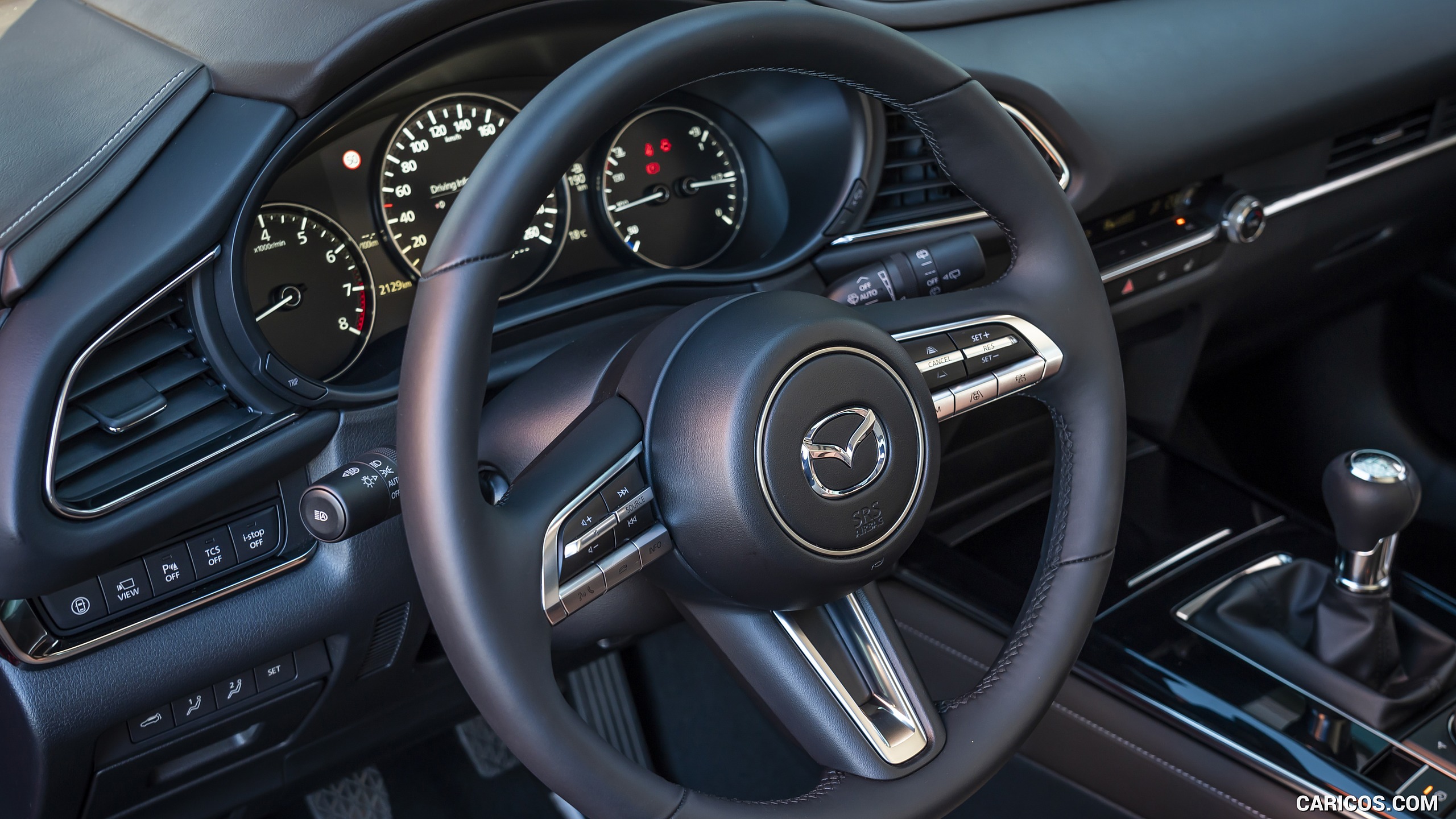 2020 Mazda CX-30 (Color: Soul Red Crystal) - Interior, Steering Wheel, #85 of 226