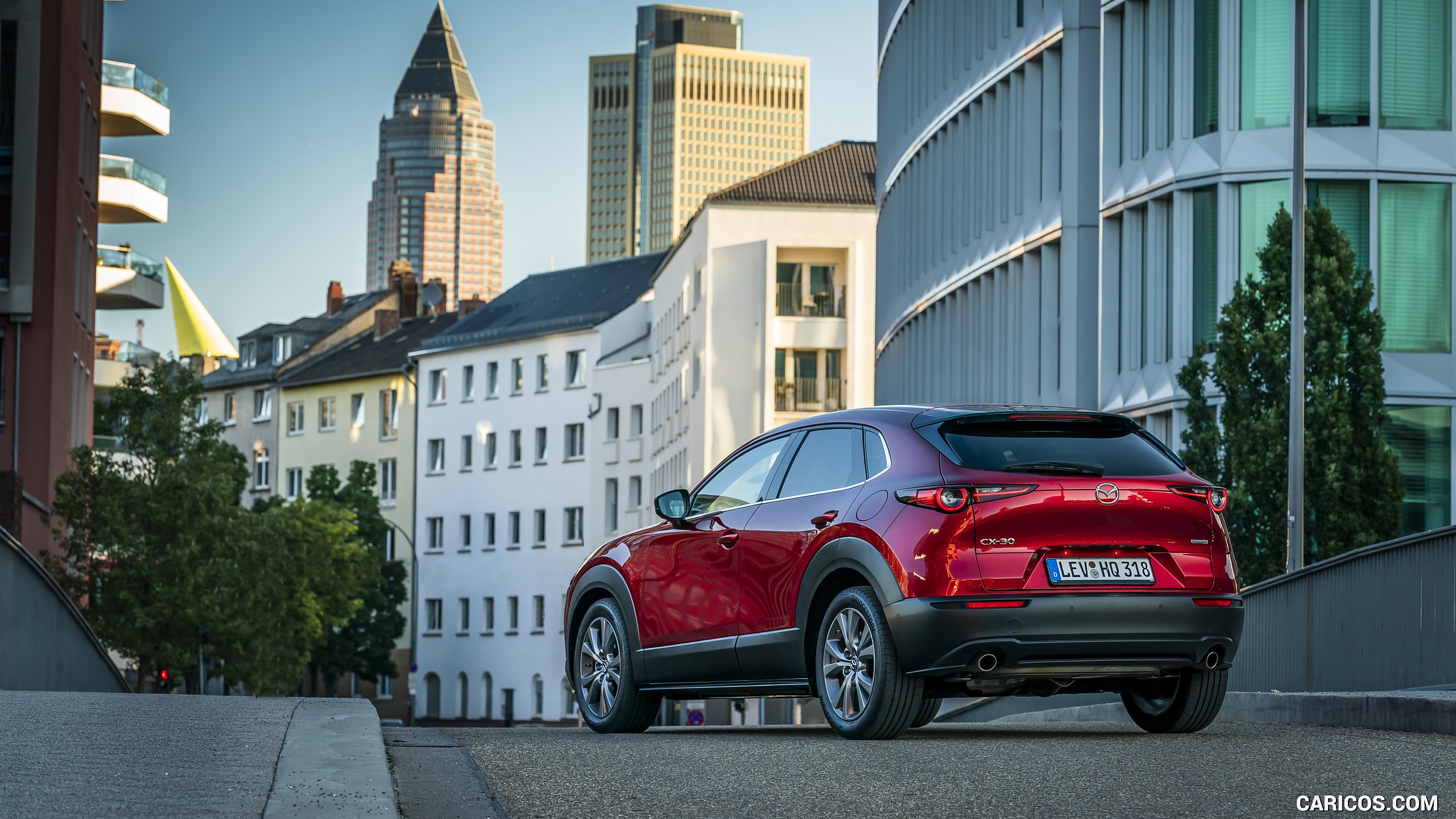 2020 Mazda CX-30 (Color: Soul Red Crystal) - Rear Three-Quarter, #65 of 226