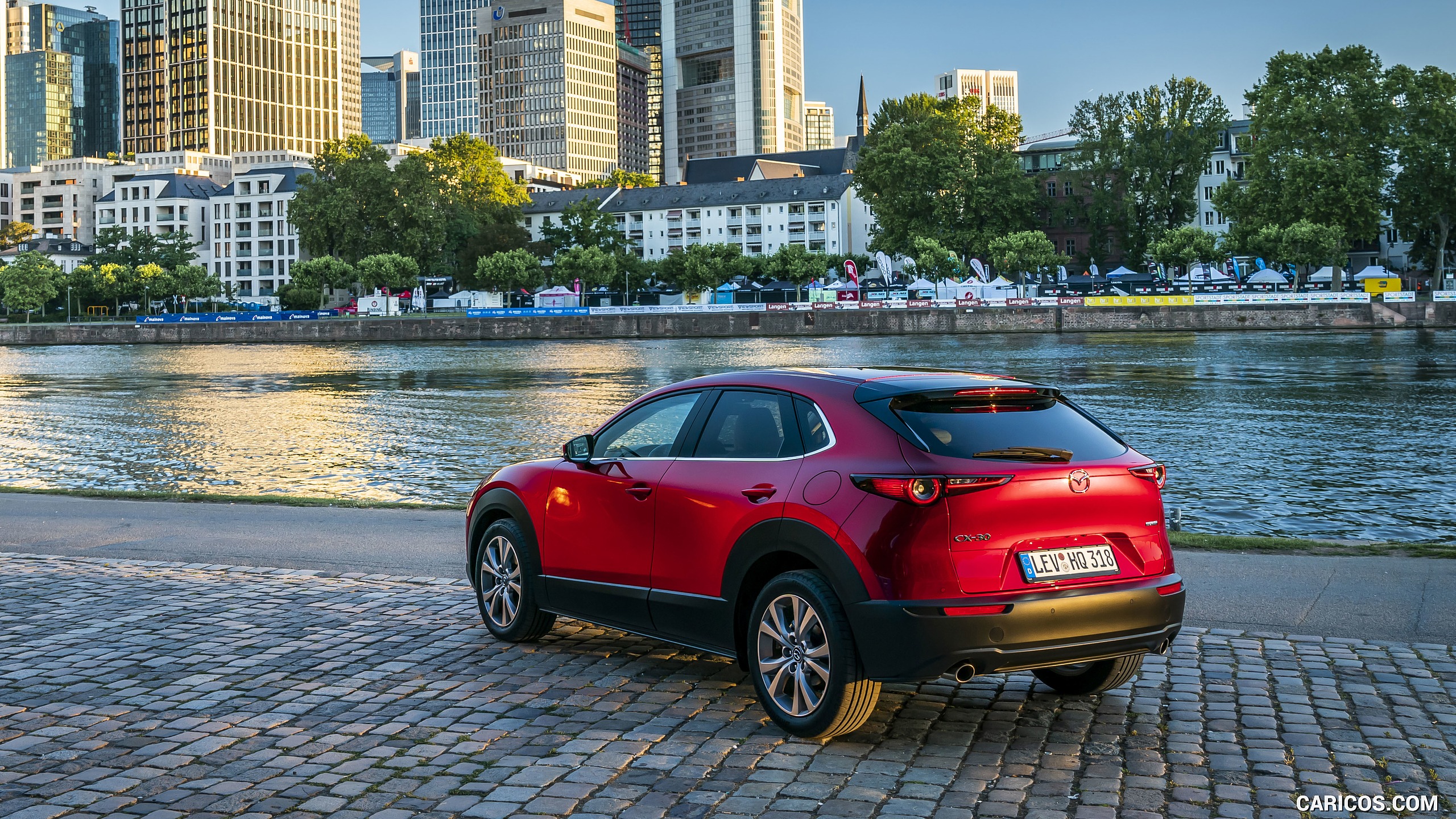 2020 Mazda CX-30 (Color: Soul Red Crystal) - Rear Three-Quarter, #72 of 226