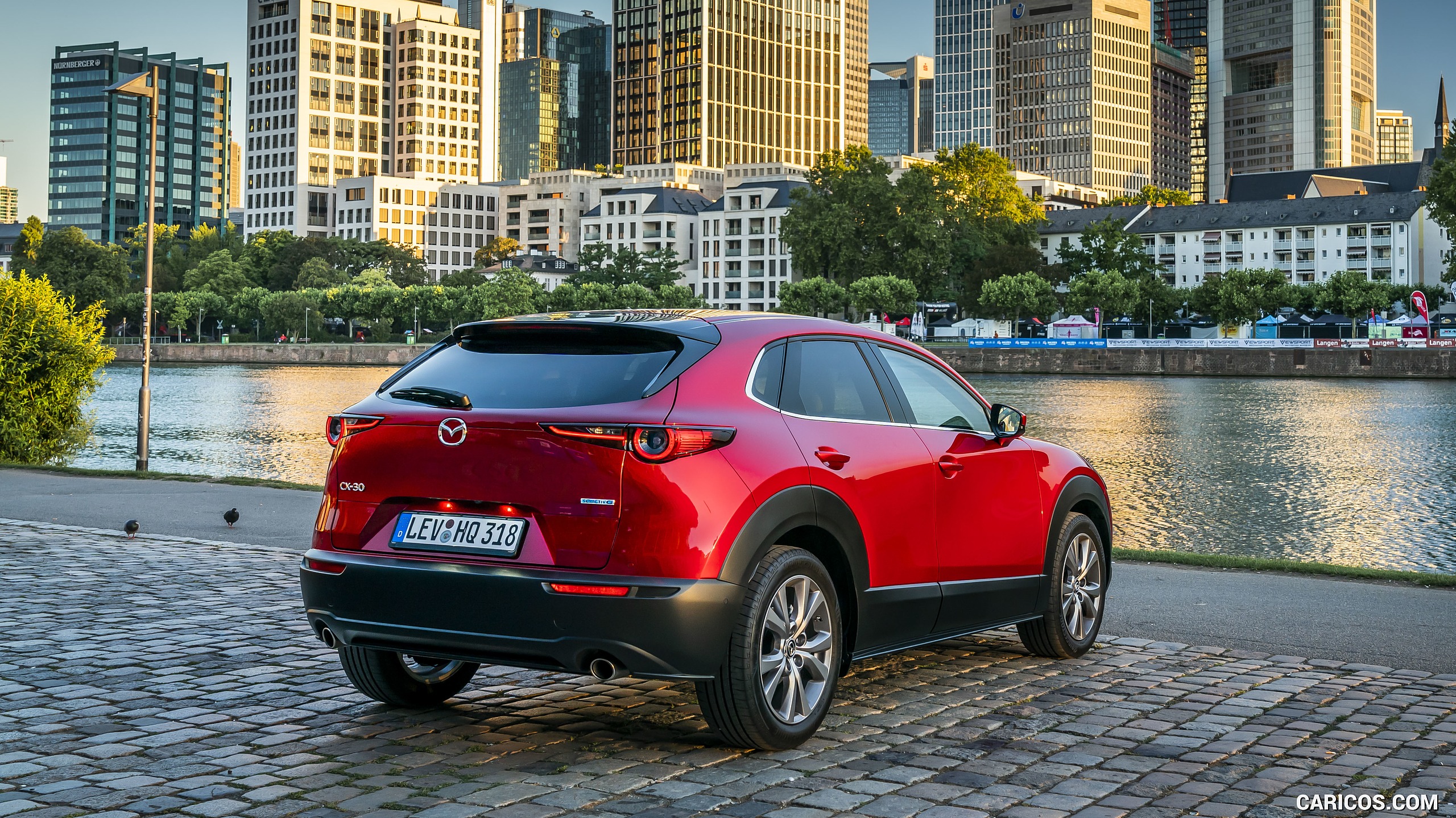 2020 Mazda CX-30 (Color: Soul Red Crystal) - Rear Three-Quarter, #73 of 226