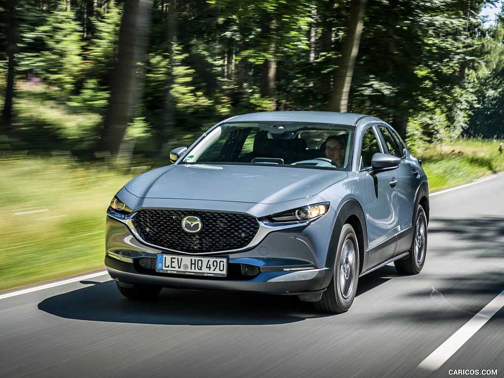 2020 Mazda CX-30 (Color: Polymetal Grey) - Front Three-Quarter