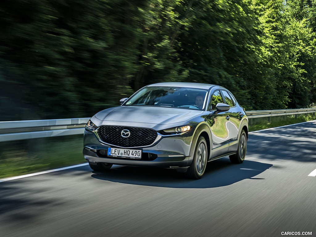 2020 Mazda CX-30 (Color: Polymetal Grey) - Front Three-Quarter