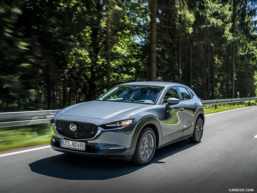 2020 Mazda CX-30 (Color: Polymetal Grey) - Front Three-Quarter