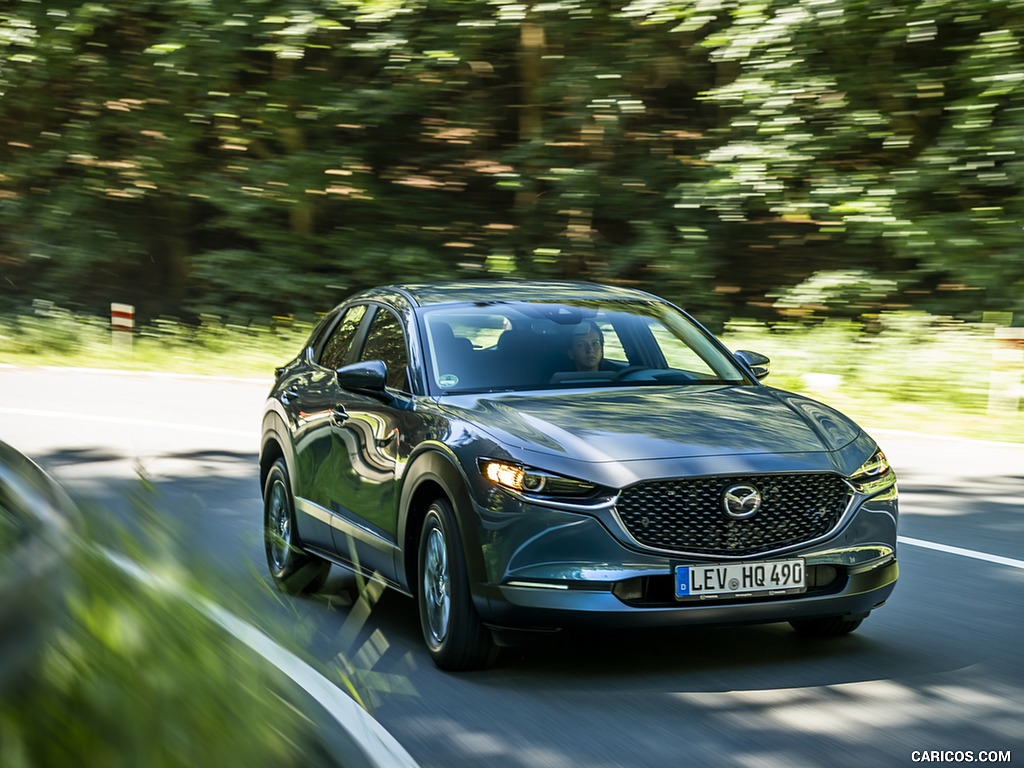 2020 Mazda CX-30 (Color: Polymetal Grey) - Front Three-Quarter