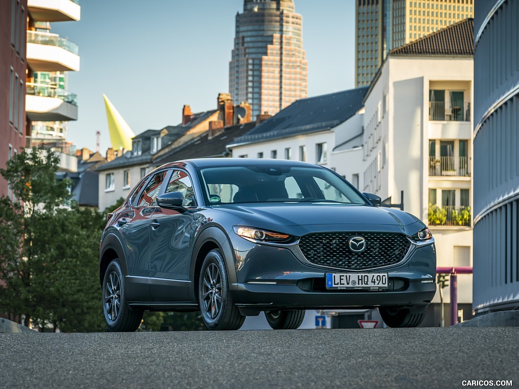 2020 Mazda CX-30 (Color: Polymetal Grey) - Front Three-Quarter