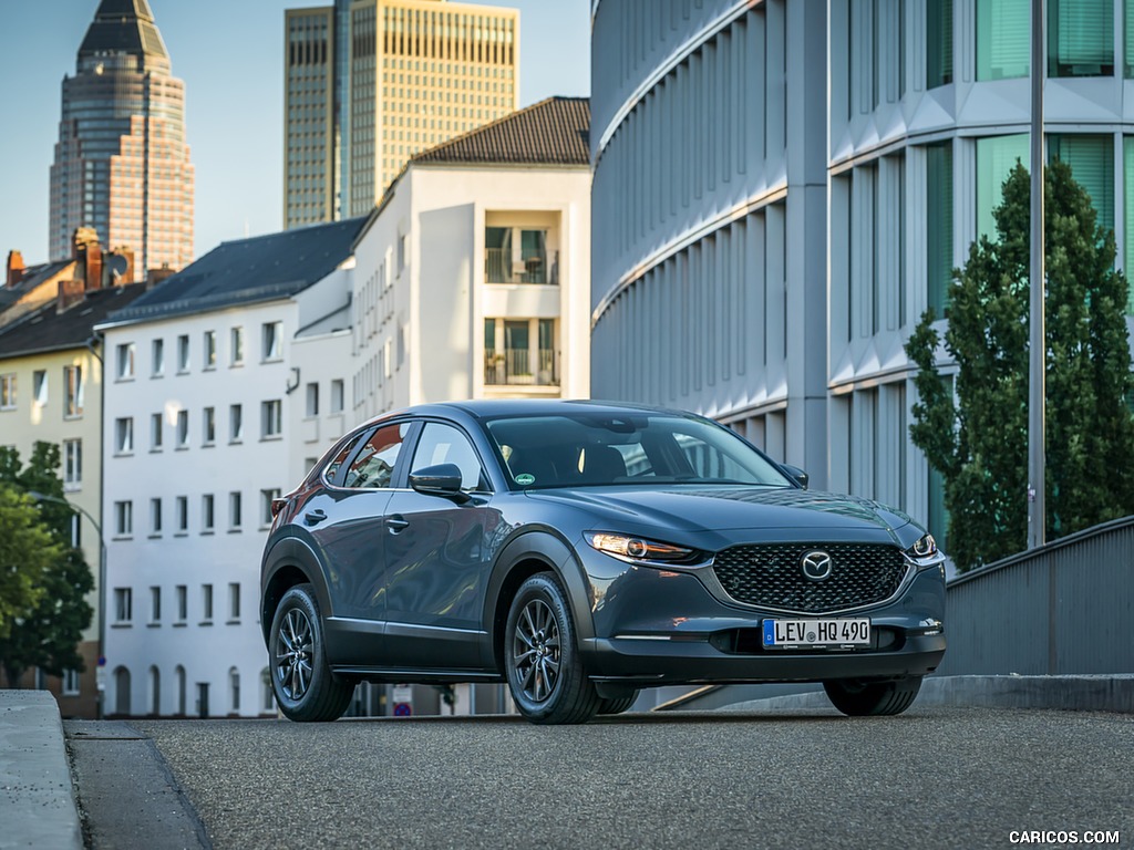 2020 Mazda CX-30 (Color: Polymetal Grey) - Front Three-Quarter