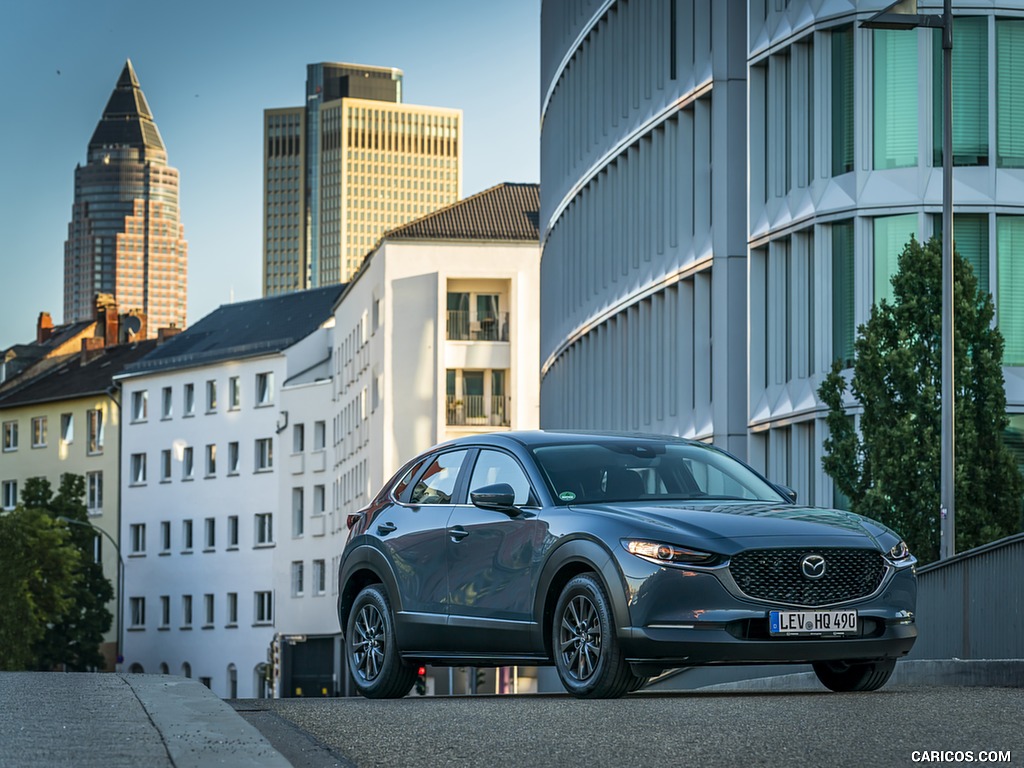 2020 Mazda CX-30 (Color: Polymetal Grey) - Front Three-Quarter