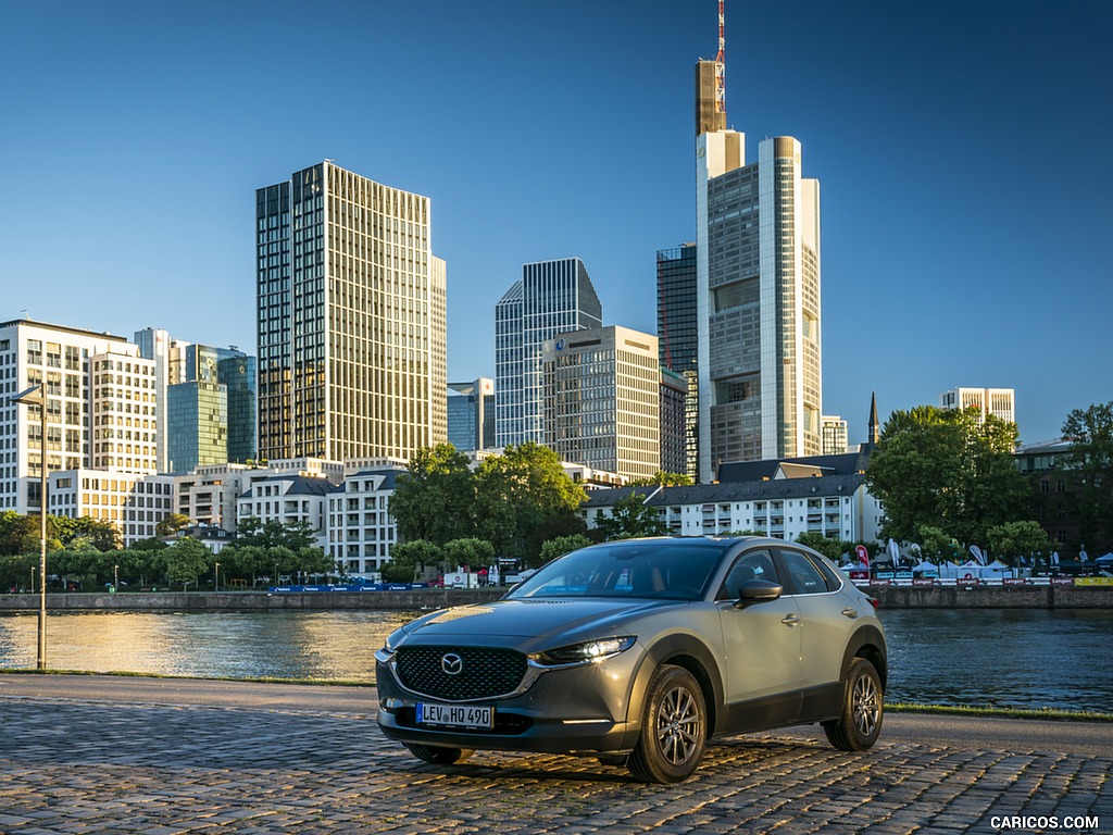 2020 Mazda CX-30 (Color: Polymetal Grey) - Front Three-Quarter