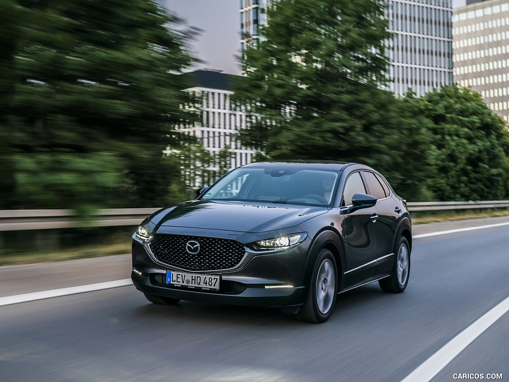 2020 Mazda CX-30 (Color: Polymetal Grey) - Front Three-Quarter