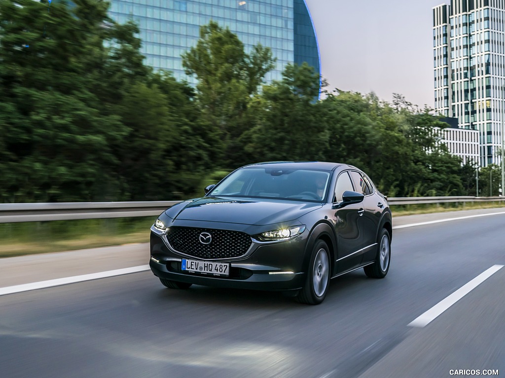 2020 Mazda CX-30 (Color: Polymetal Grey) - Front Three-Quarter