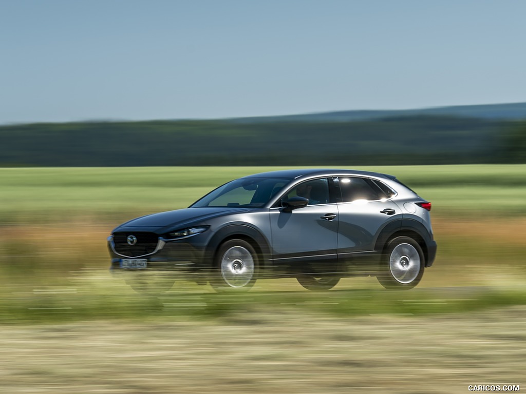 2020 Mazda CX-30 (Color: Polymetal Grey) - Front Three-Quarter