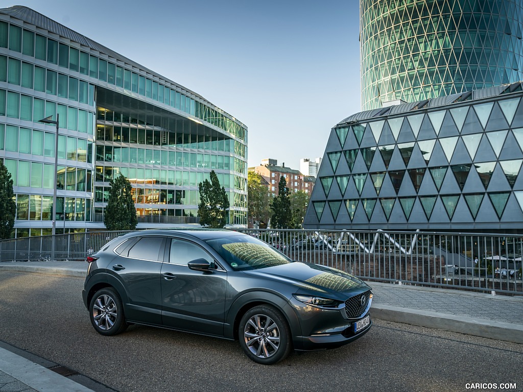 2020 Mazda CX-30 (Color: Polymetal Grey) - Front Three-Quarter