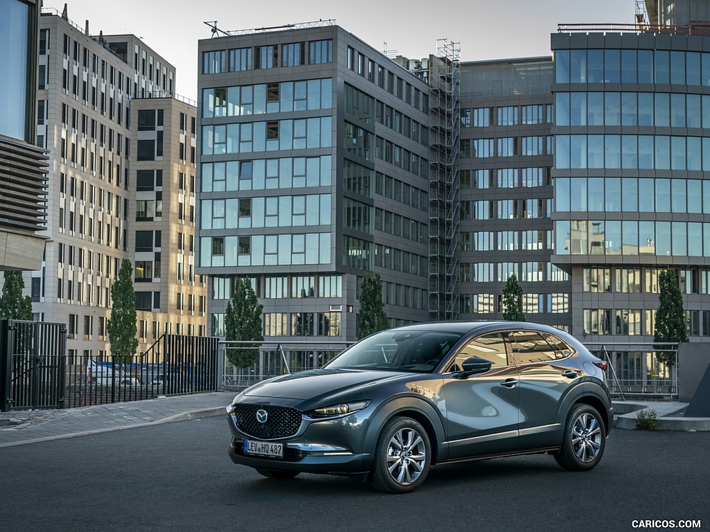 2020 Mazda CX-30 (Color: Polymetal Grey) - Front Three-Quarter