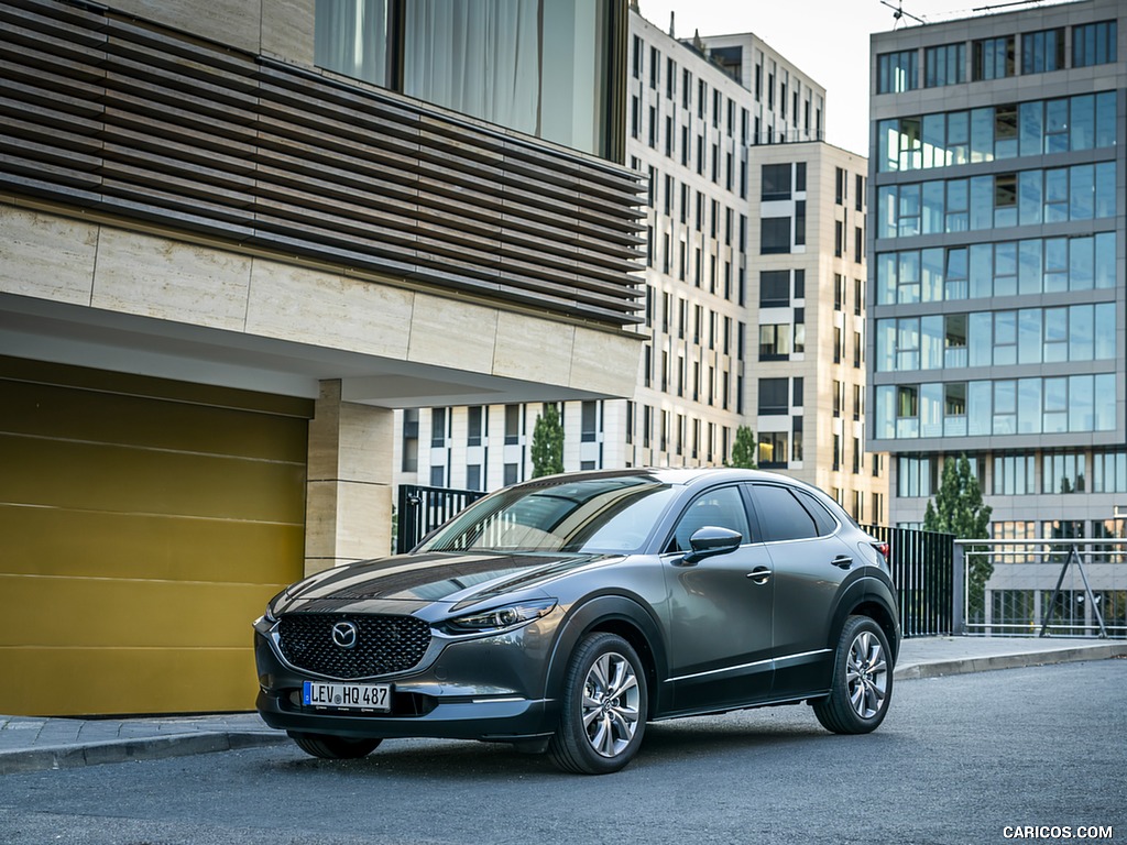 2020 Mazda CX-30 (Color: Polymetal Grey) - Front Three-Quarter