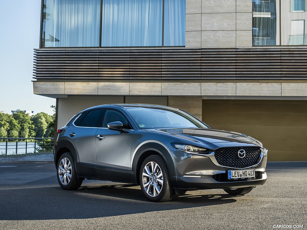 2020 Mazda CX-30 (Color: Polymetal Grey) - Front Three-Quarter