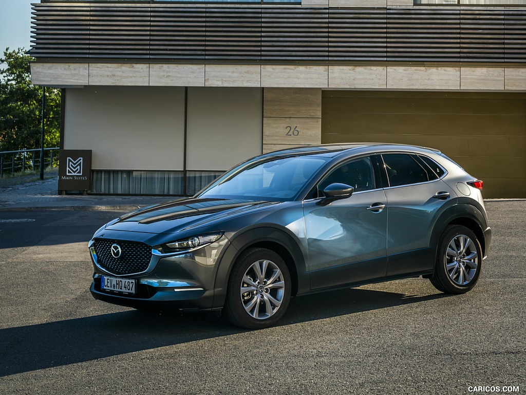 2020 Mazda CX-30 (Color: Polymetal Grey) - Front Three-Quarter