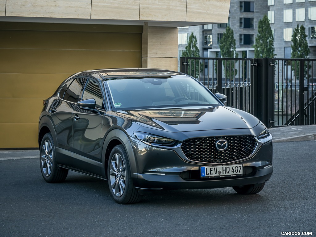 2020 Mazda CX-30 (Color: Polymetal Grey) - Front Three-Quarter