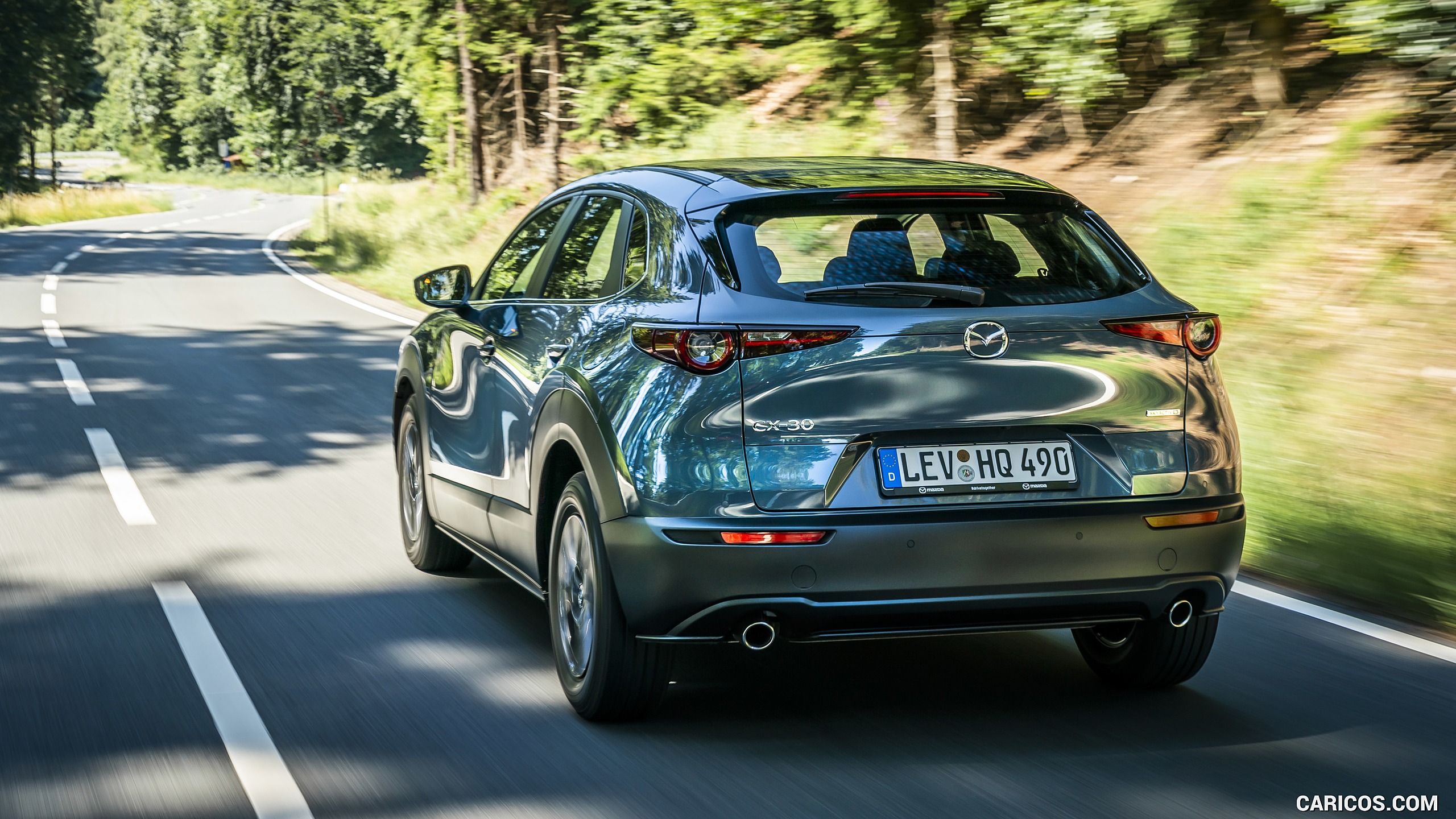 2020 Mazda CX-30 (Color: Polymetal Grey) - Rear | Caricos