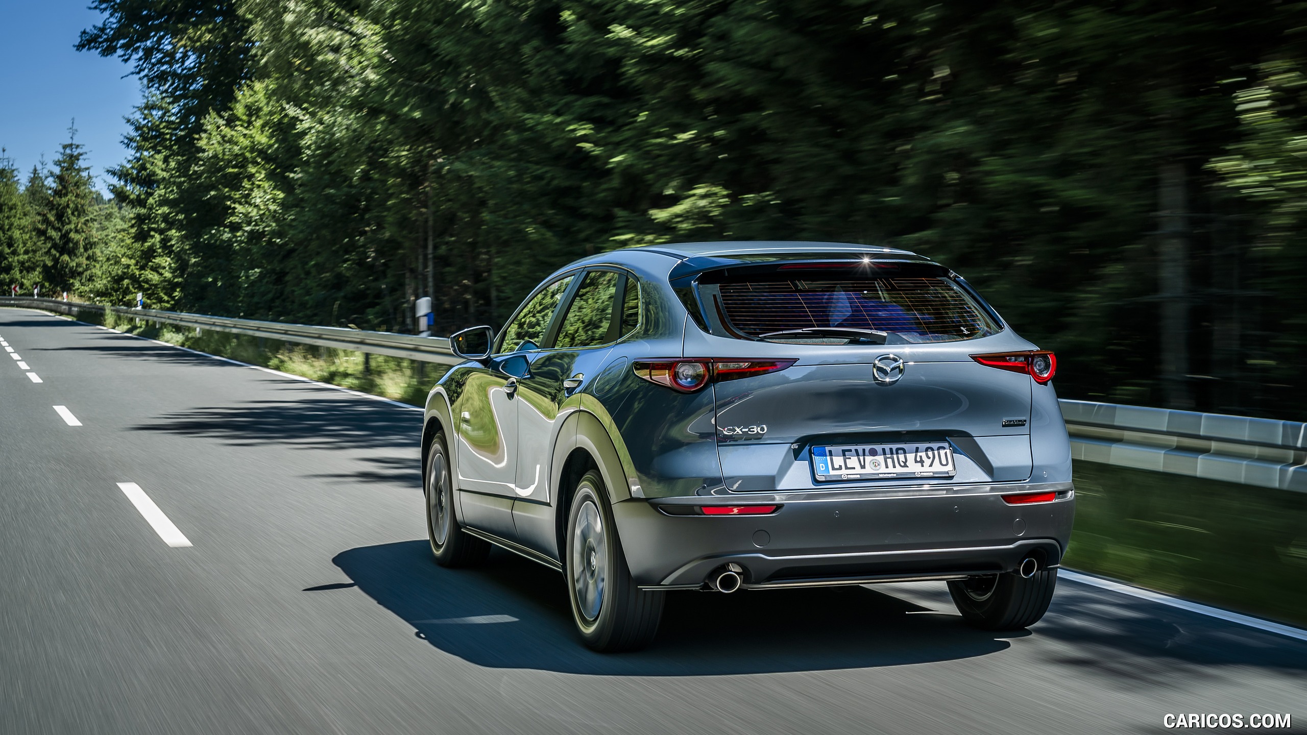 2020 Mazda CX-30 (Color: Polymetal Grey) - Rear | Caricos