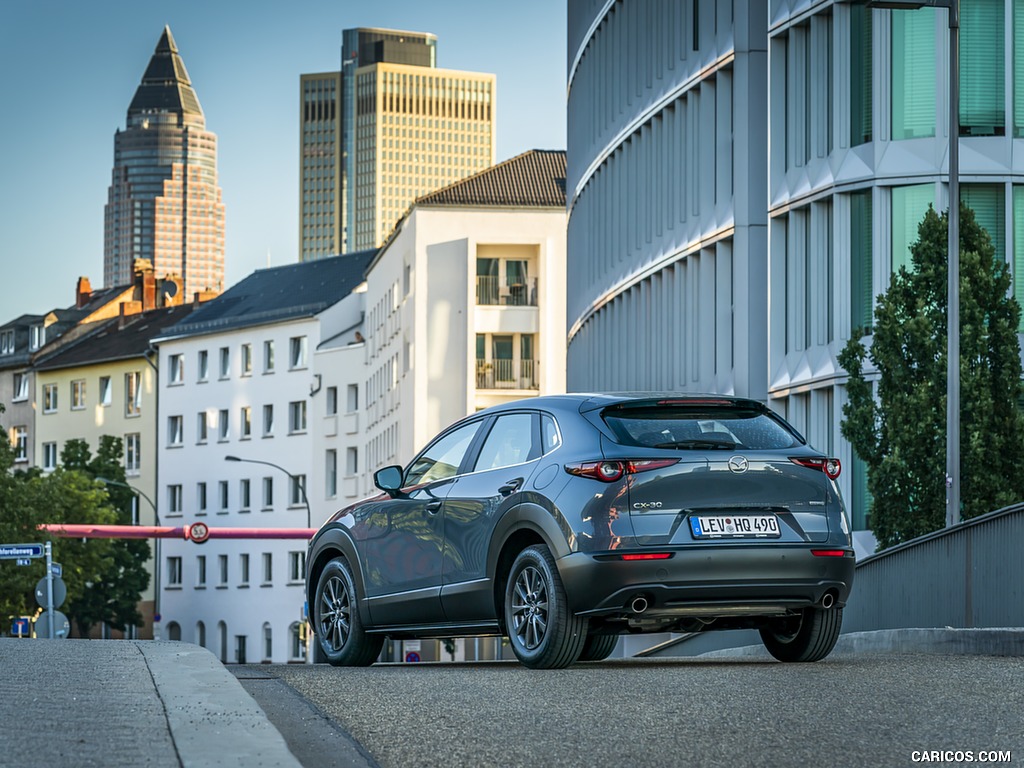 2020 Mazda CX-30 (Color: Polymetal Grey) - Rear Three-Quarter