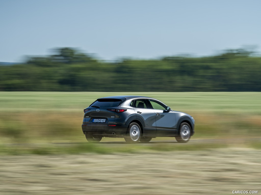 2020 Mazda CX-30 (Color: Polymetal Grey) - Rear Three-Quarter