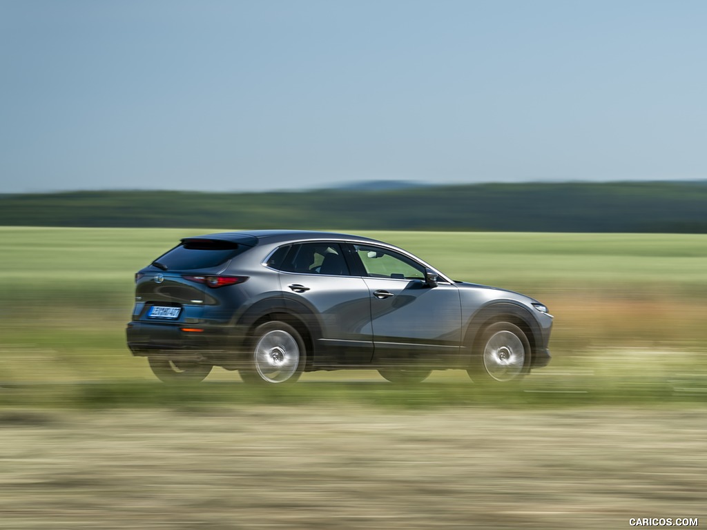 2020 Mazda CX-30 (Color: Polymetal Grey) - Rear Three-Quarter