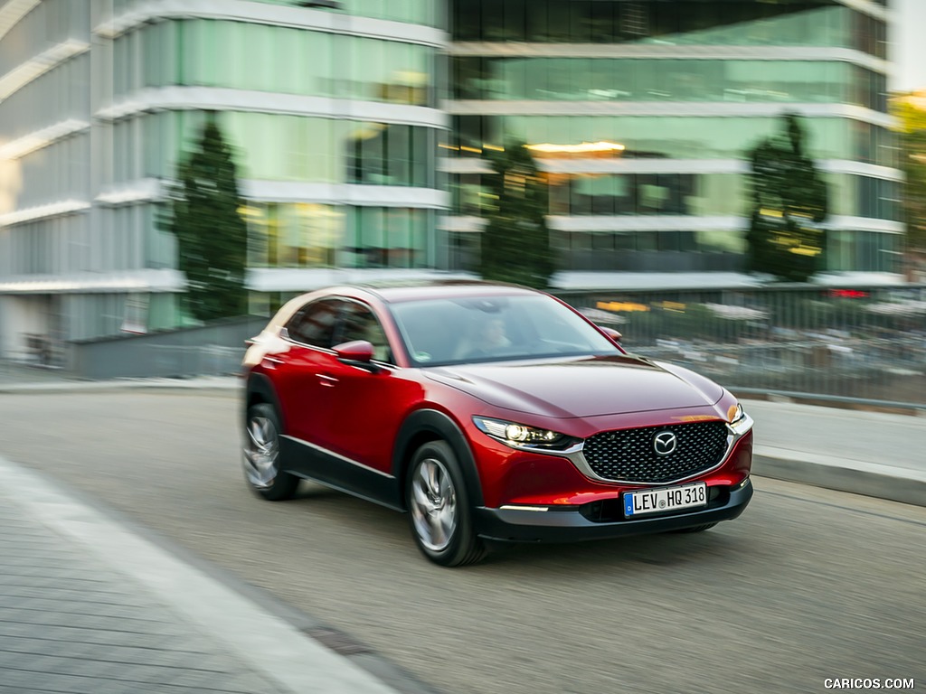 2020 Mazda CX-30 (Color: Soul Red Crystal) - Front Three-Quarter