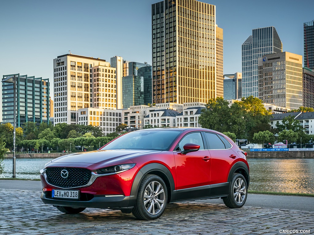 2020 Mazda CX-30 (Color: Soul Red Crystal) - Front Three-Quarter