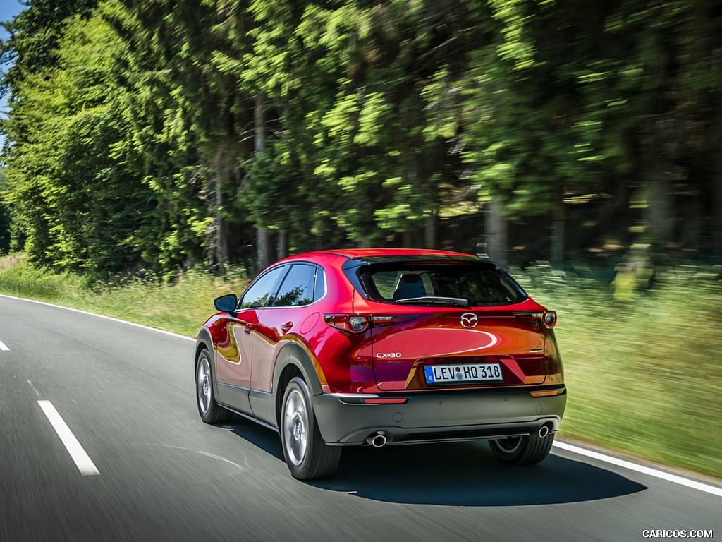 2020 Mazda CX-30 (Color: Soul Red Crystal) - Rear