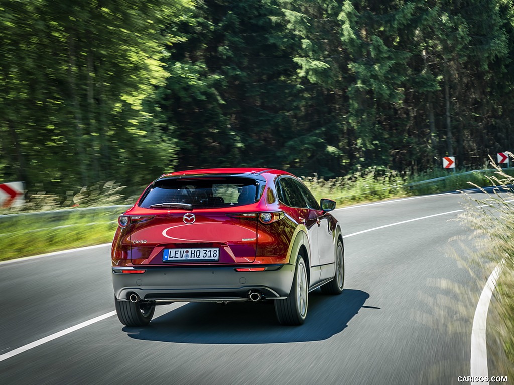 2020 Mazda CX-30 (Color: Soul Red Crystal) - Rear