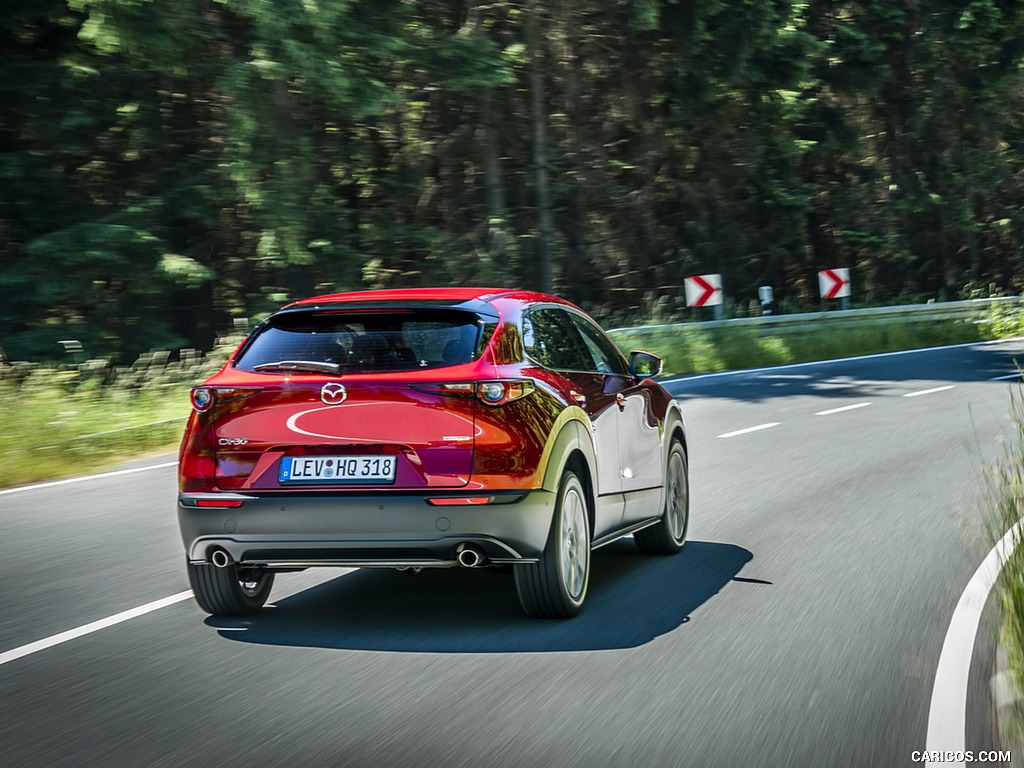 2020 Mazda CX-30 (Color: Soul Red Crystal) - Rear