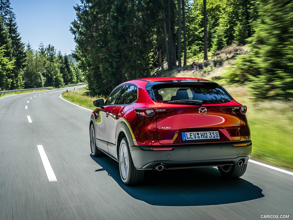 2020 Mazda CX-30 (Color: Soul Red Crystal) - Rear