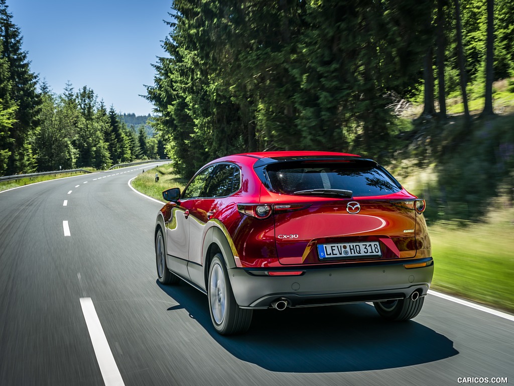 2020 Mazda CX-30 (Color: Soul Red Crystal) - Rear