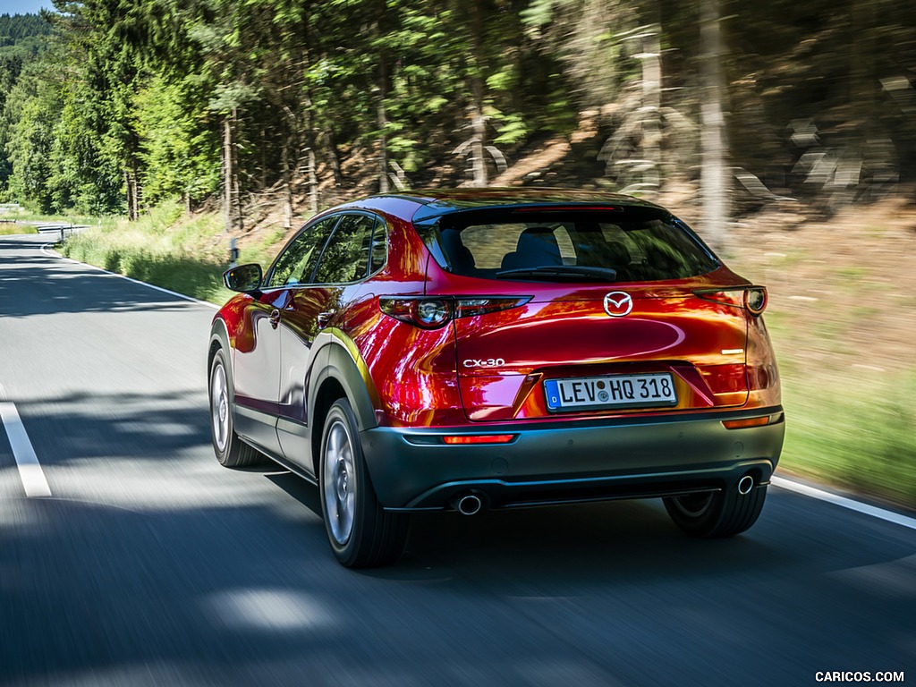 2020 Mazda CX-30 (Color: Soul Red Crystal) - Rear