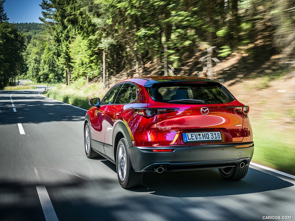 2020 Mazda CX-30 (Color: Soul Red Crystal) - Rear