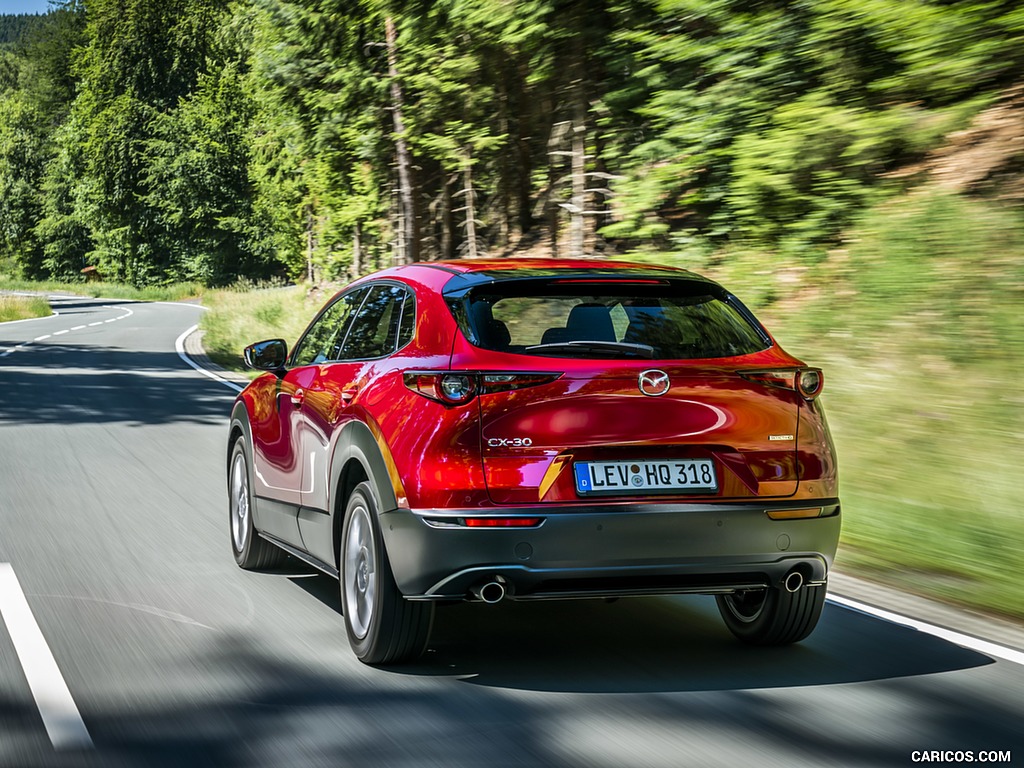 2020 Mazda CX-30 (Color: Soul Red Crystal) - Rear