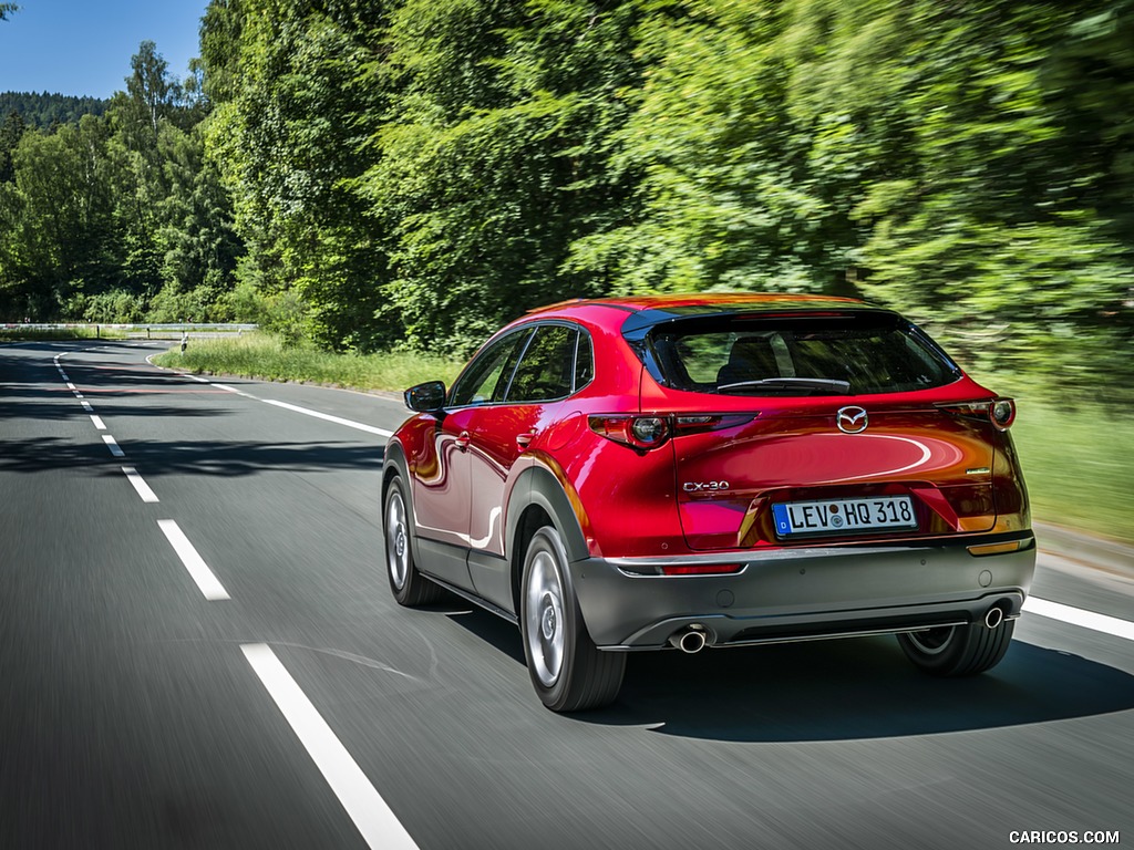 2020 Mazda CX-30 (Color: Soul Red Crystal) - Rear