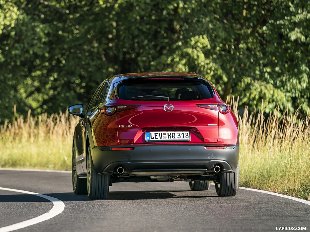 2020 Mazda CX-30 (Color: Soul Red Crystal) - Rear