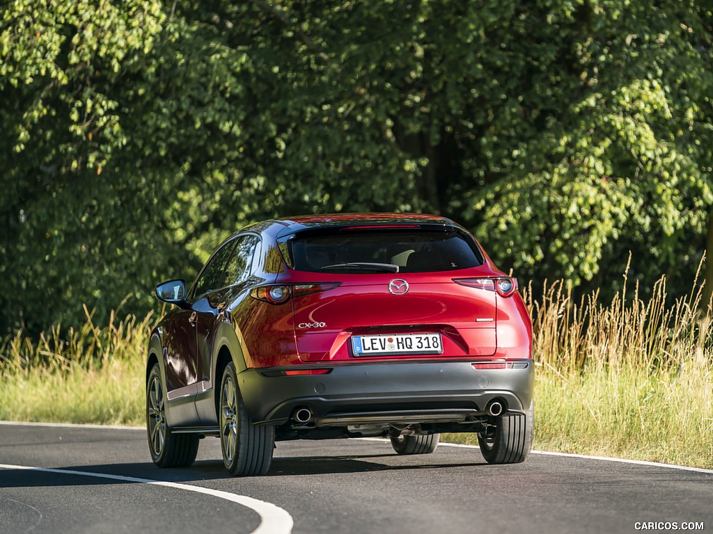 2020 Mazda CX-30 (Color: Soul Red Crystal) - Rear