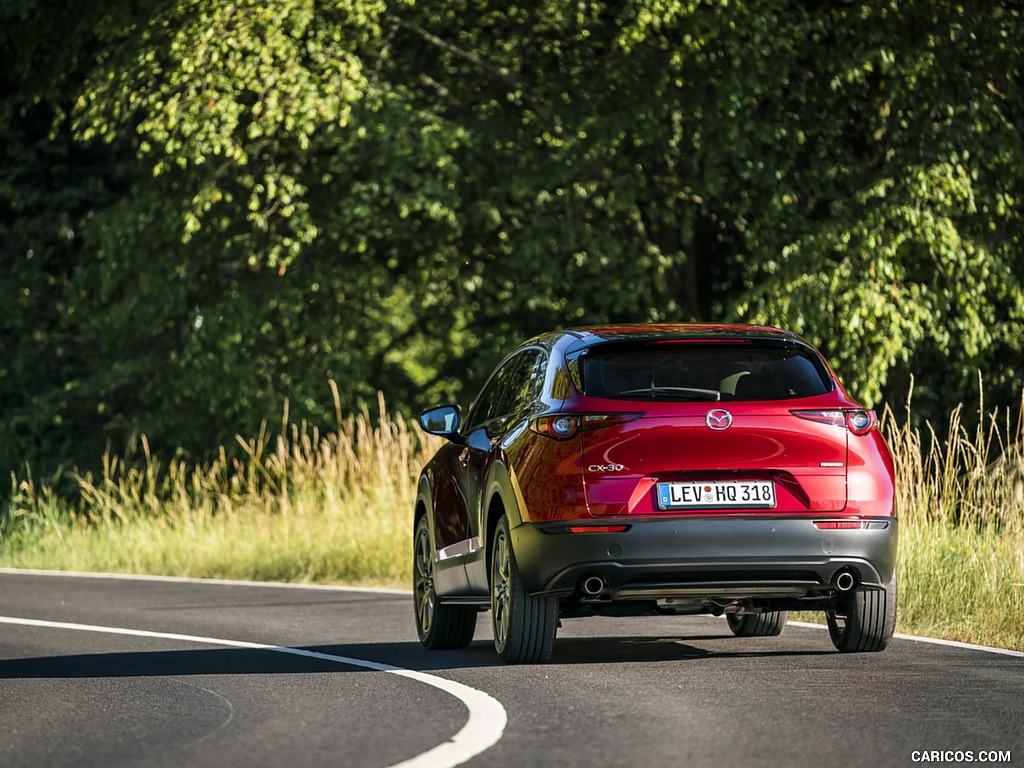 2020 Mazda CX-30 (Color: Soul Red Crystal) - Rear