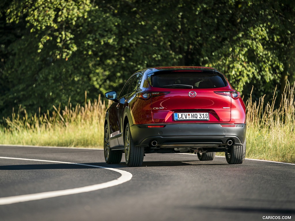 2020 Mazda CX-30 (Color: Soul Red Crystal) - Rear