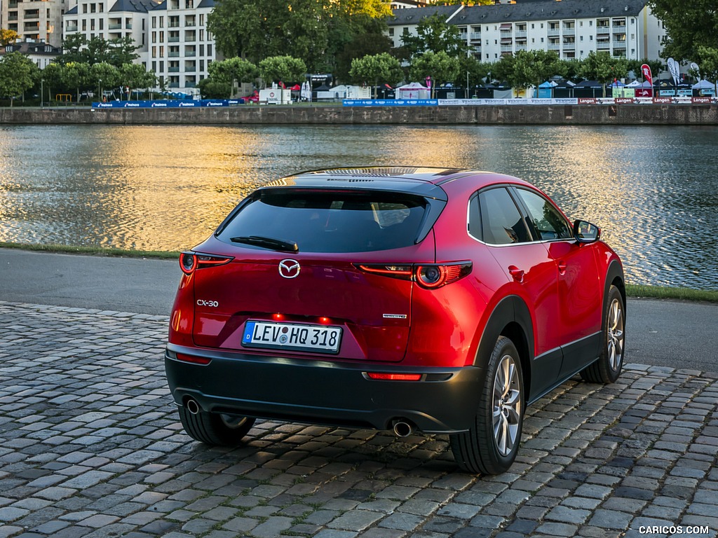 2020 Mazda CX-30 (Color: Soul Red Crystal) - Rear