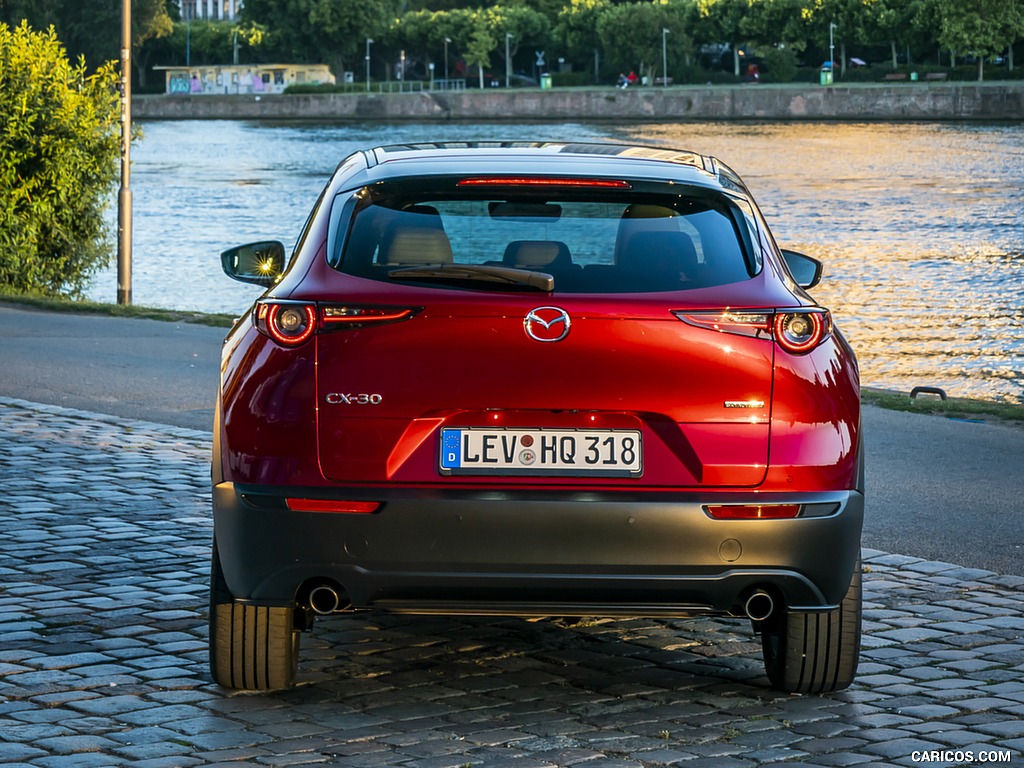 2020 Mazda CX-30 (Color: Soul Red Crystal) - Rear