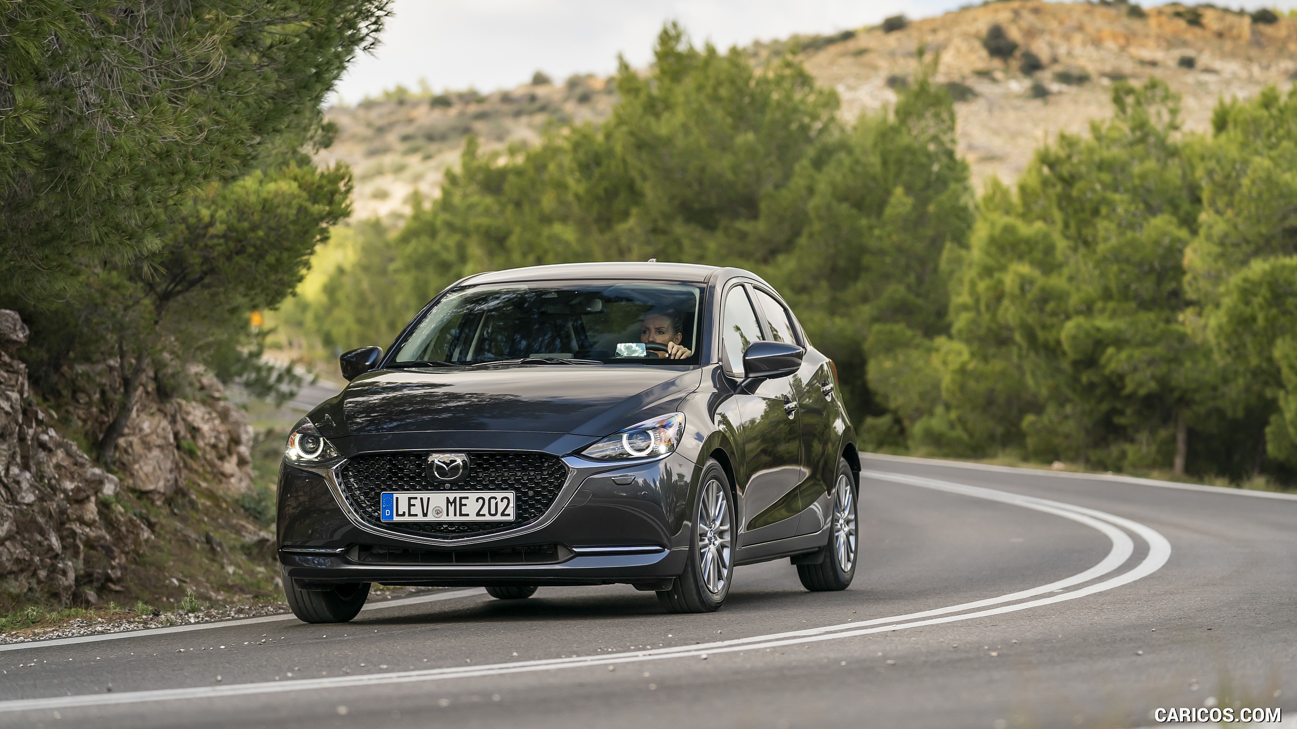 2020 Mazda2 (Color: Machine Grey) - Front, #128 of 210